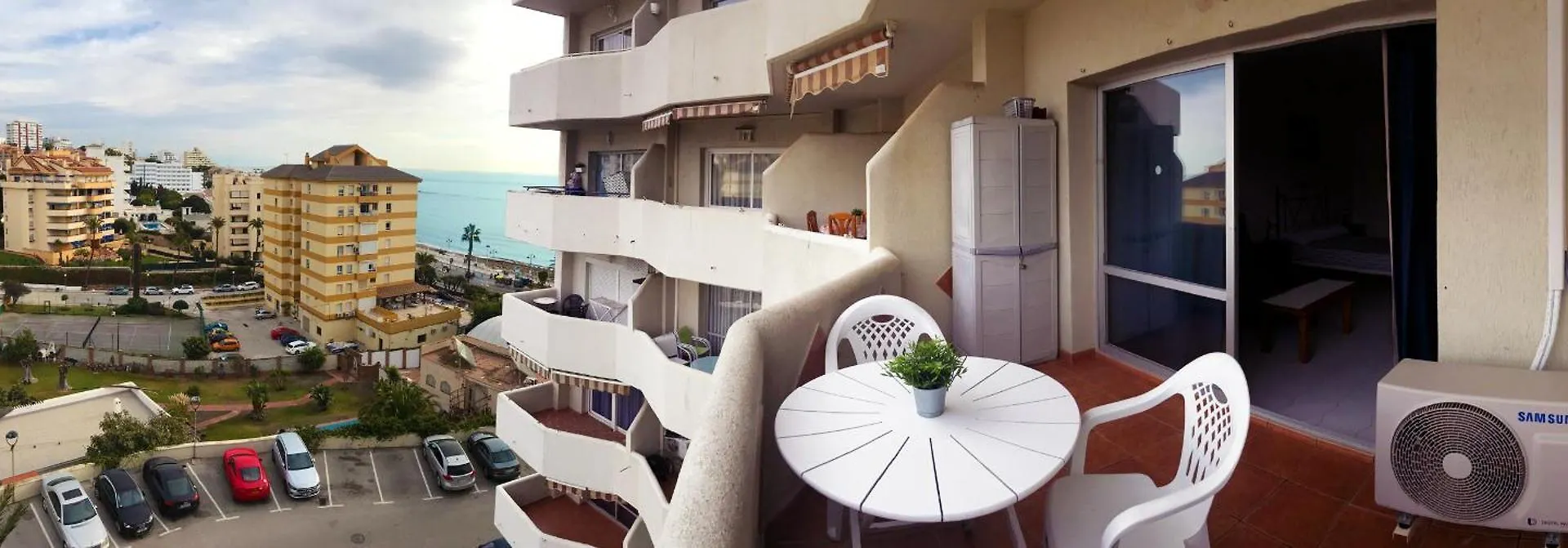 Benal Beach Suite Ii, Estudio Con Parque Acuatico Y Vistas Al Mar. 贝纳尔马德纳 0*,