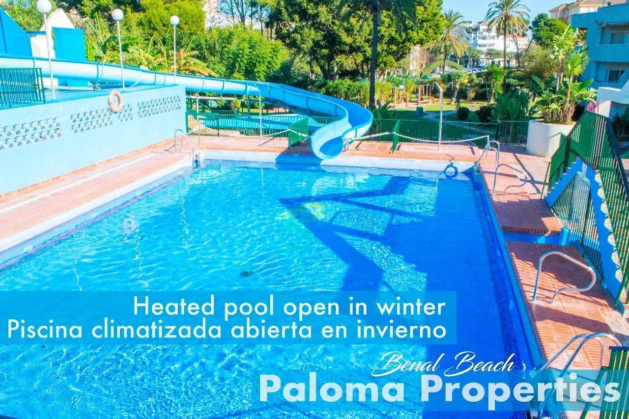 Benal Beach Suite Ii, Estudio Con Parque Acuatico Y Vistas Al Mar. Benalmádena
